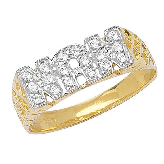 9 carat hotsell gold nan ring