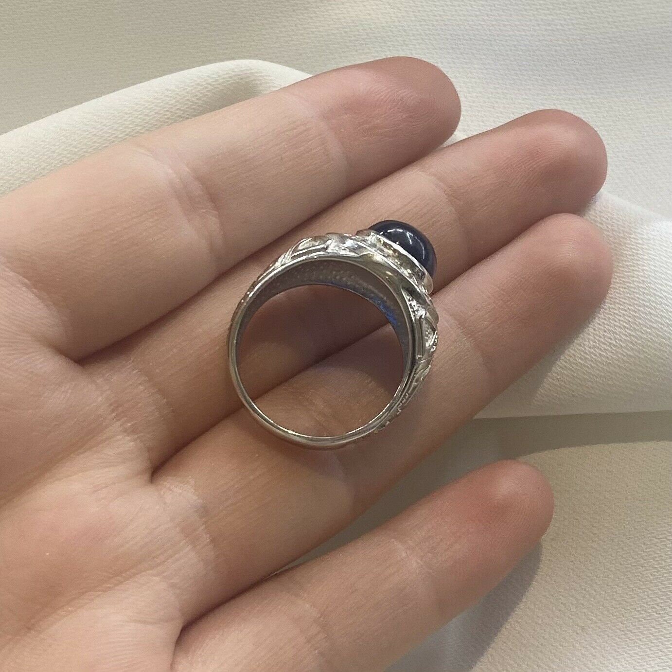 Sterling Silver Men's College Ring, Boys Oxford University