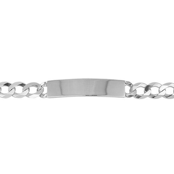Mens id bracelets sterling silver clearance