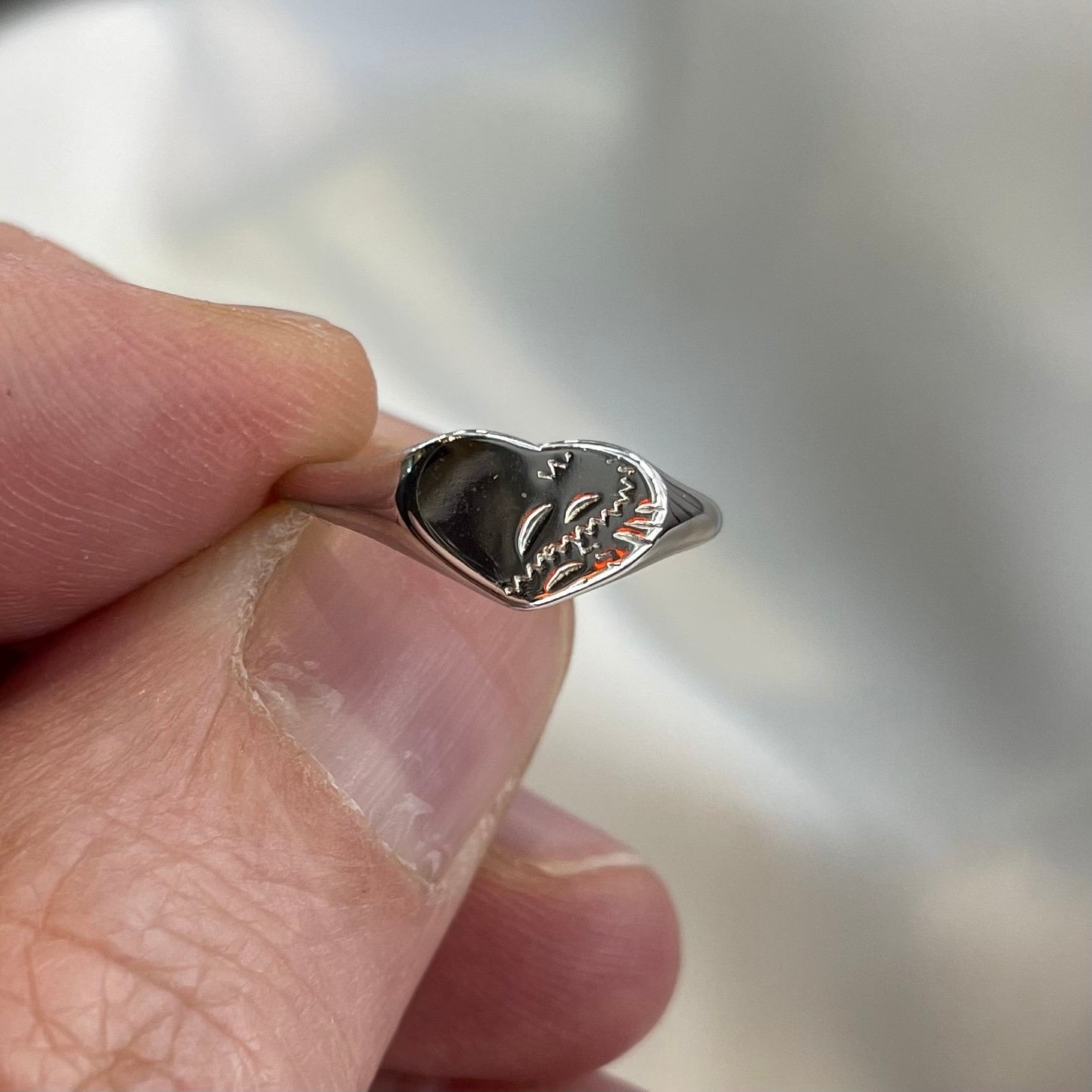 Chevalière Argent Personnalisable | Chevalière Prestige
