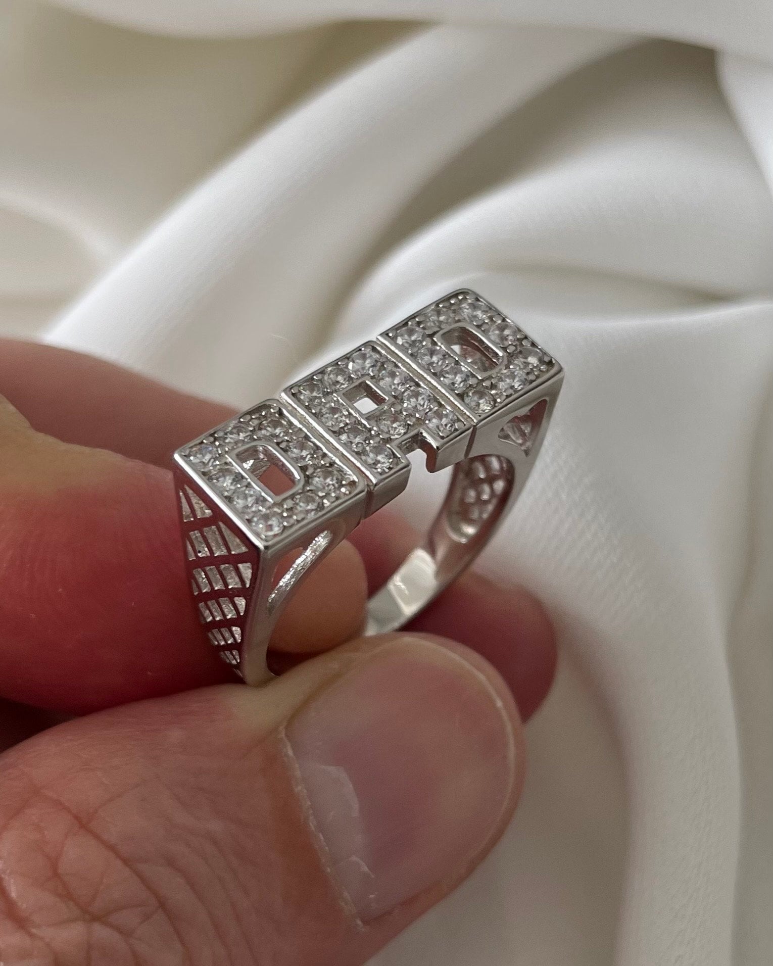 G-DRAGON Übermensch SILVER RING シルバーリング Silver Ring -Crack 002- シルバー リング – yuzen-official