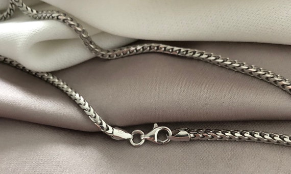 5mm Silver Franco Chain, Silver Chain for Men, Proclamation Jewelry