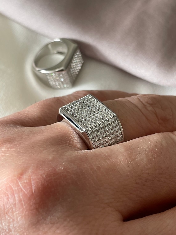 Anillos hombre plata de ley sales
