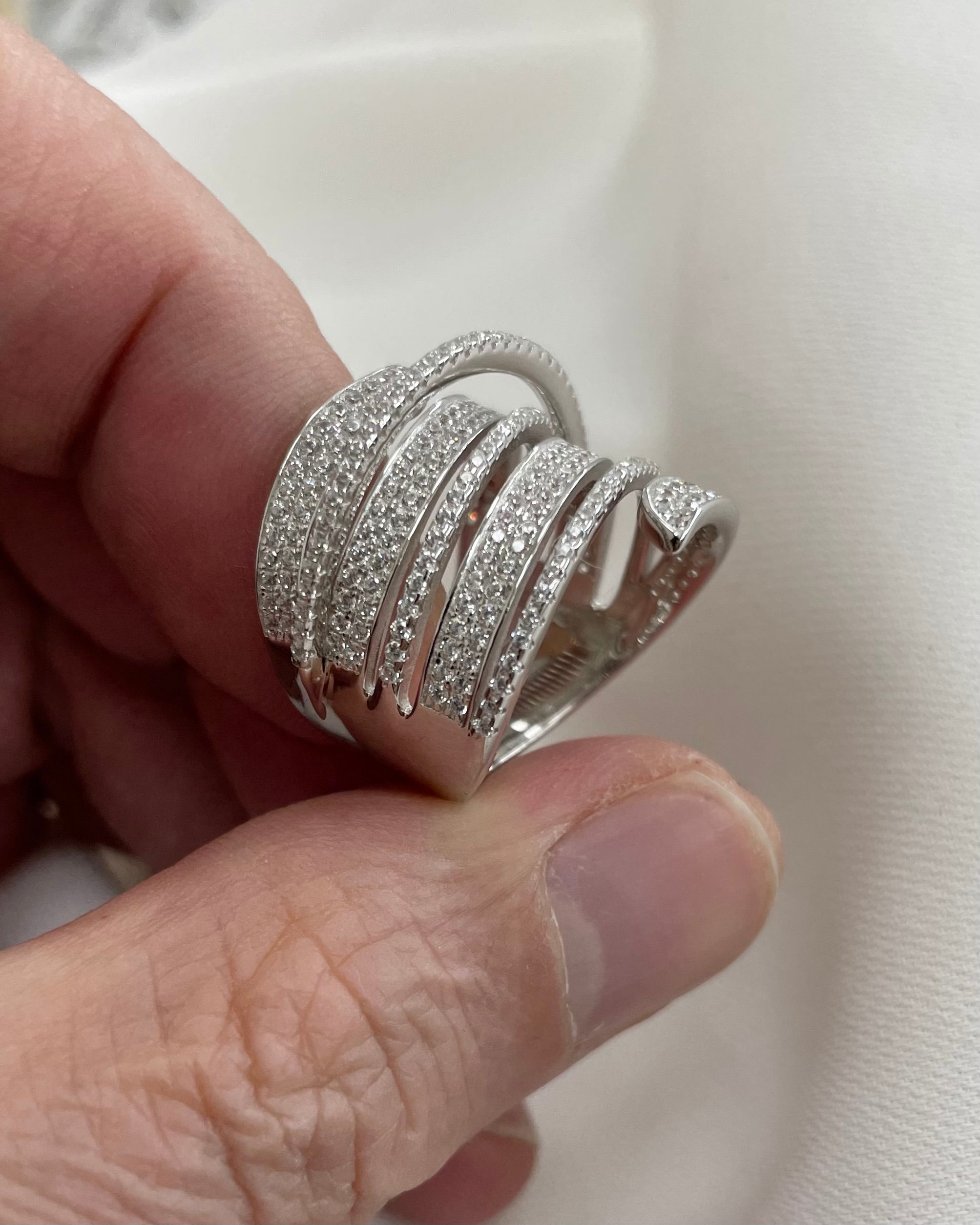 Joyería Regalos Especiales Plata 925 - Circonita Cúbica - Mujer - Uloveido LJ117 Anillo Compromiso