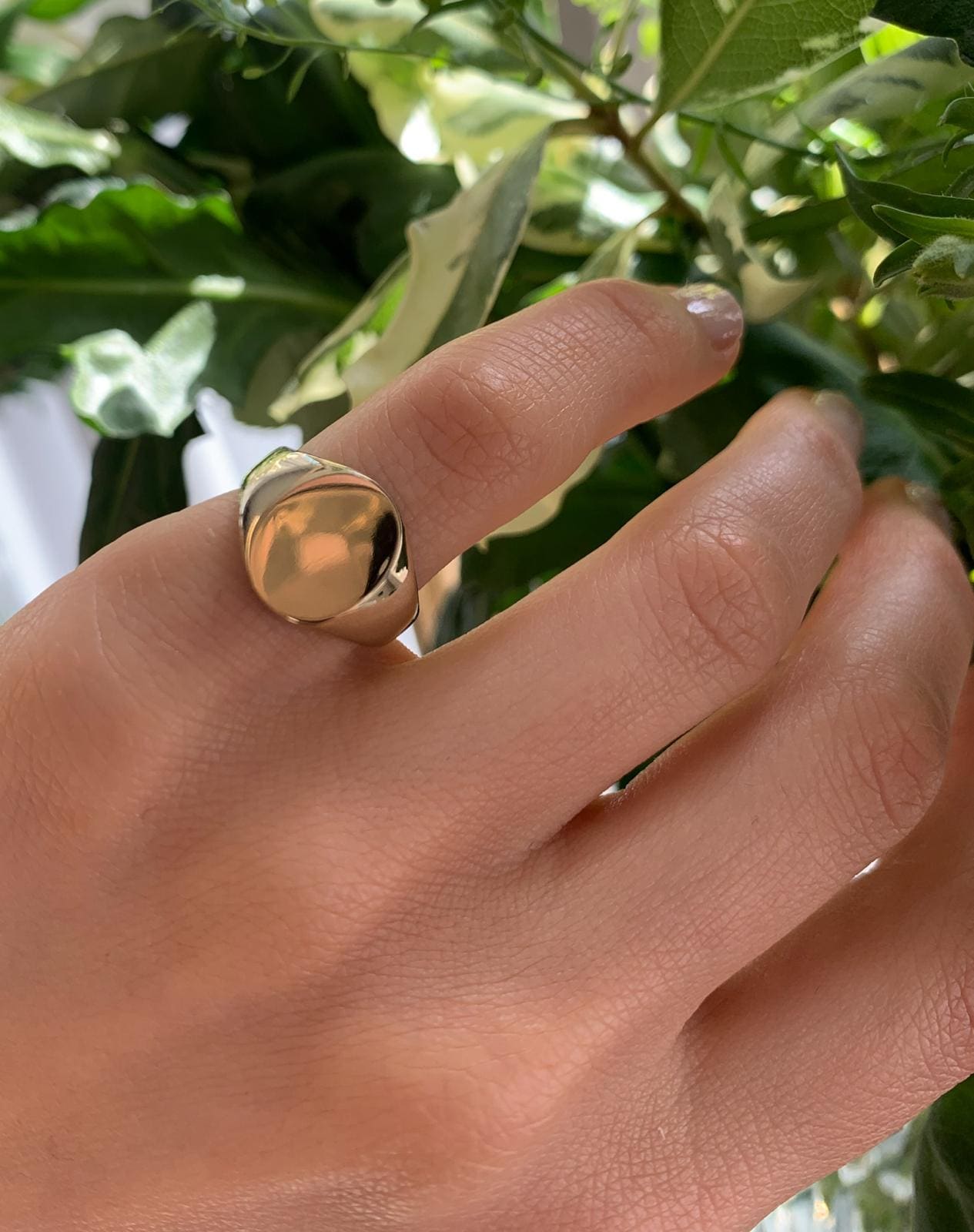 9CT Yellow Gold Men's Signet Ring: Heavy Oval, Gift Boxed - Etsy