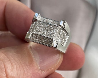 【開店記念セール！】 New Ring Men's Ring Silver Sterling Genuine Ring Pinky Men's アクセサリー