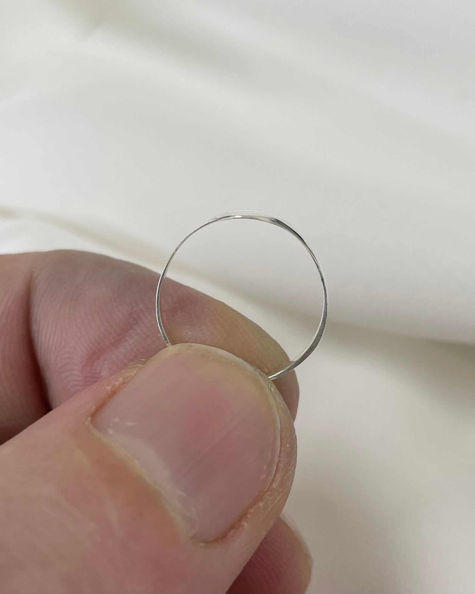 Anello Bambino In Argento 925 Con Sigillo Fantasia - Senza Pietra, Nuovo - Foto 4