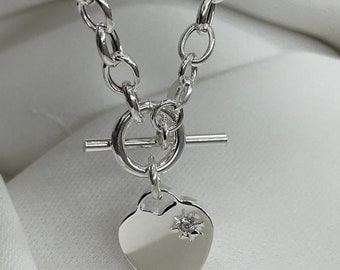 ネックレス・ペンダント TATIANA (silver925) Plump Heart Silver Necklace BMR249 TATIANA (silver925) Plump Heart Silver Necklace BMR249
