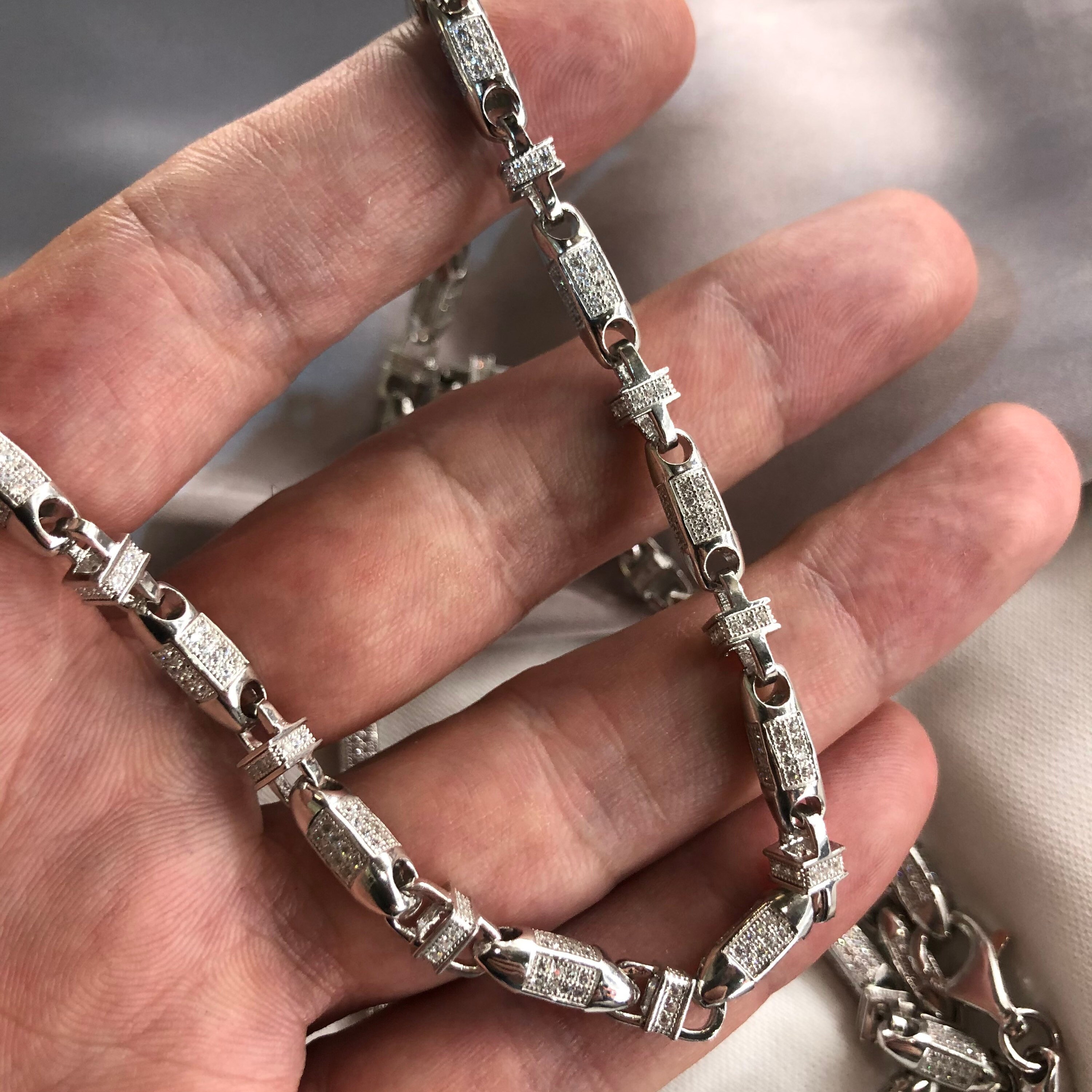 Mens cz hotsell chain