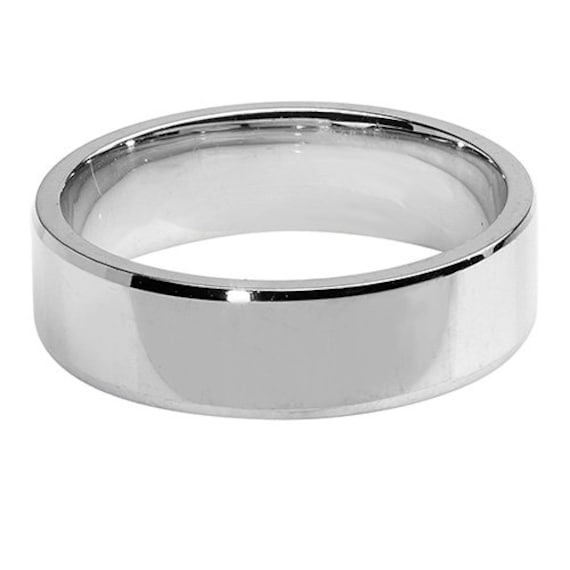 925 Sterling Silver Womens Mens 6mm Wedding Band Ring 