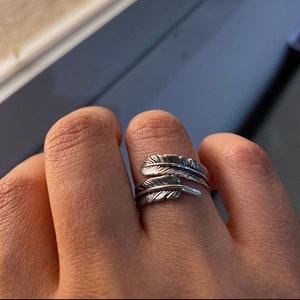 Verenring, minimale ring, herenring, unisex ring, unisex sieraden, sierlijke ring, verstelbare ring, open ring, verjaardagscadeau, zilveren sieraden