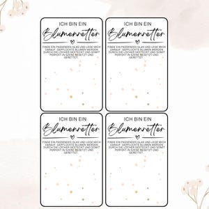 PDF Datei*Tüteneinleger*Blumenretter*Bastelbogen*Blumen*Frühling*Diy