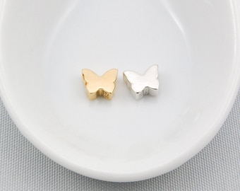 3d Butterfly Pendant // minimalist jewelry