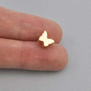 3d Butterfly Pendant // minimalist jewelry image 7