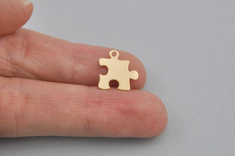 Puzzle Piece Pendant Matching Couples Jewelry Etsy