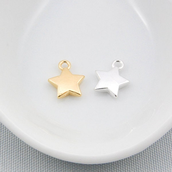 Tiny Star for star choker short necklace