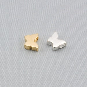 3d Butterfly Pendant // minimalist jewelry image 5