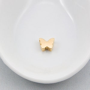 3d Butterfly Pendant // minimalist jewelry image 3