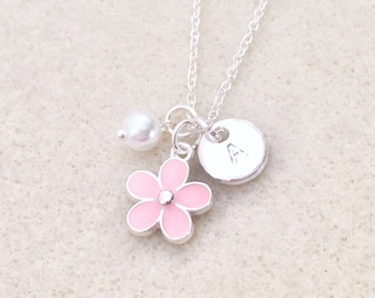Personalized flower girl necklace for flower girl gift toddler flower girl little girl gifts custom flower girl gift flower girl proposal