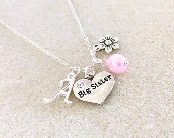 big sister necklace for child