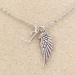 Memorial necklace loss of pet god cat wing necklace personalized memorial gift memorial jewelry angel wing necklace remembrance necklace
