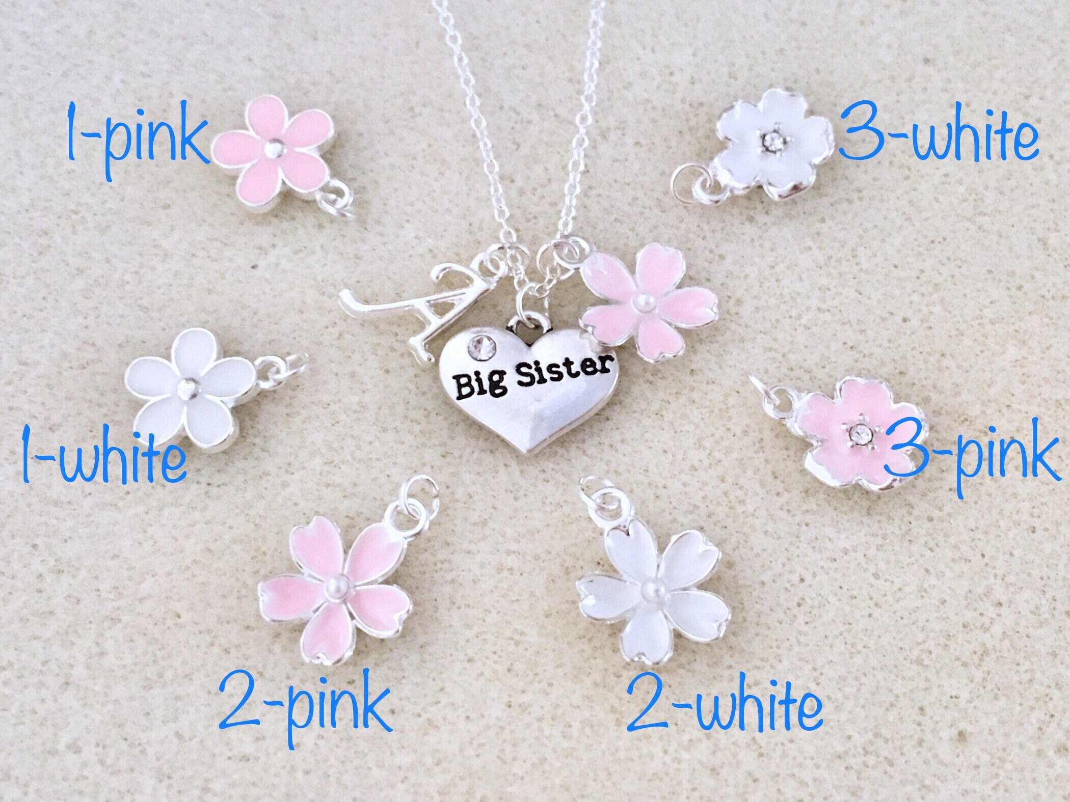 Big Sister Necklace Big Sister Gift 