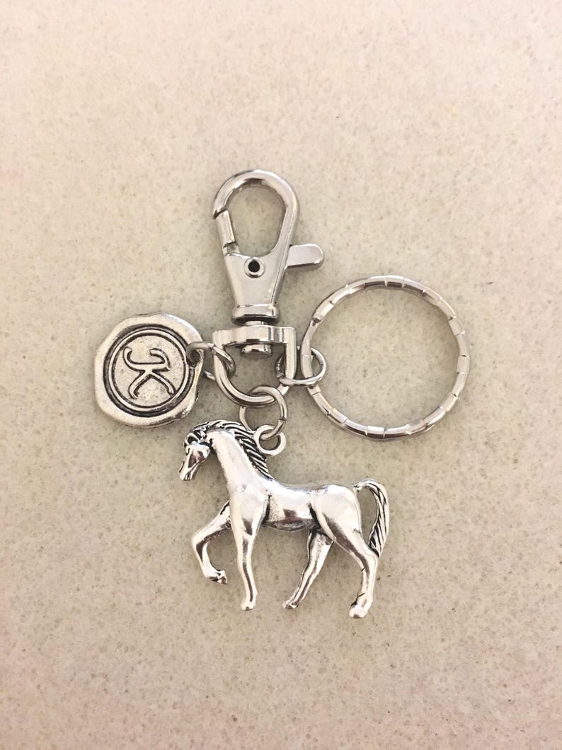 Personalized Horse Keychain Equestrian Gifts Horse Gifts for Etsy