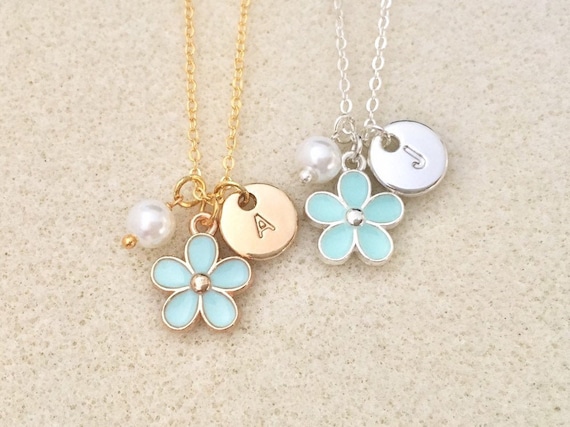 Flower Necklace Little Girls Jewelry, 6 Flower Charms - Cute Necklace For  Girls, Jewelry For Little Girls Flower Girl Necklace & Daisy Necklaces For  Little Girls