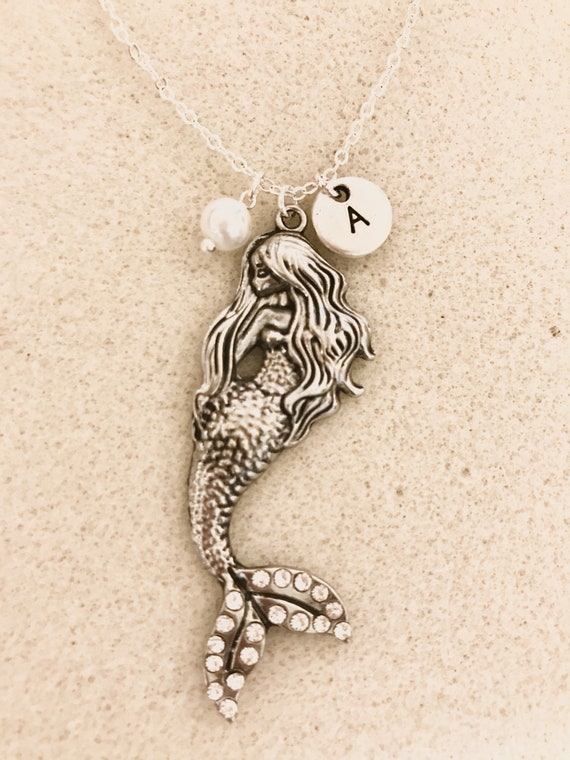 PRINCESS ARIEL MERMAID NECKLACE 18 INCH STRONG CHAIN 4 TO 6 Y GIFT BOX BIRTHDAY