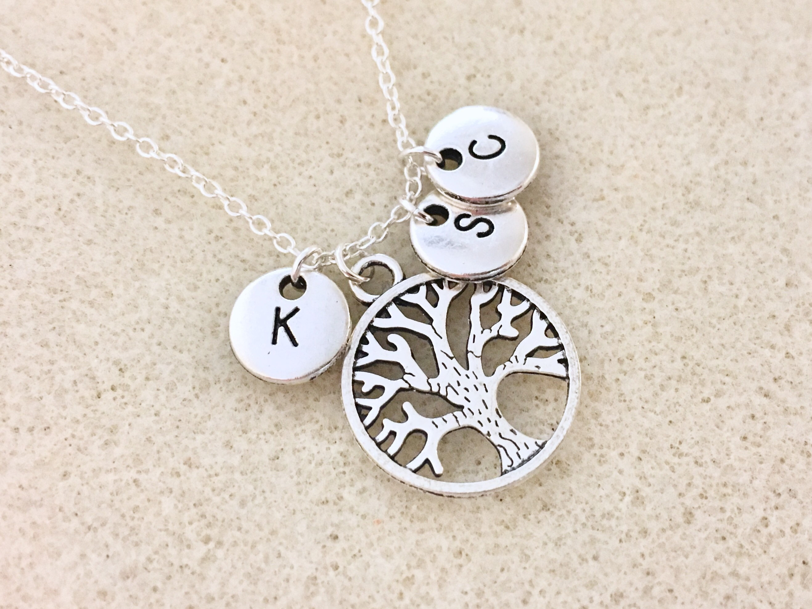 Generations Necklace Grandma And Grandson Jewelry Tree Of Life