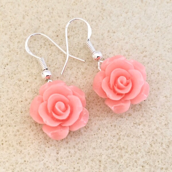 Flower Basket Earrings Etsy