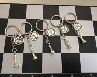 Chess gift chess keychain chess player gifts chess king keychain chess knight chess birthday party chess rook chess lover gifts chess pieces