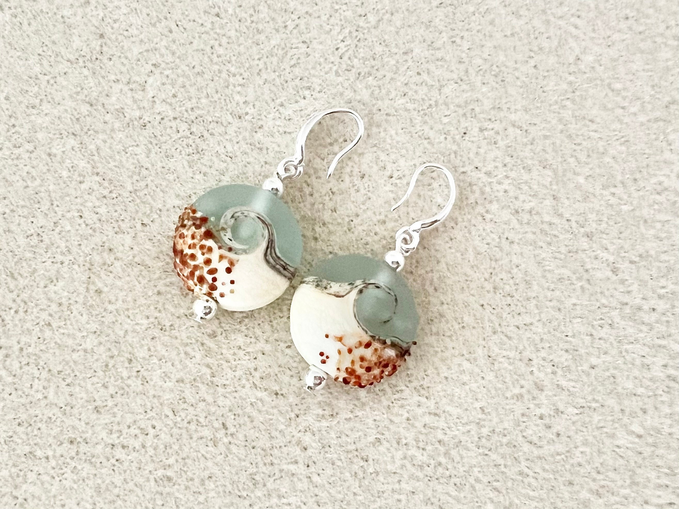 Wave Earrings - Etsy