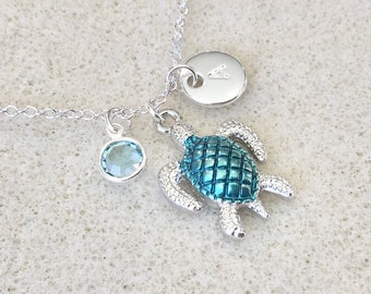 Sea turtle necklace sea turtle gifts for girls turtle lover gift dainty turtle necklace turtle birthday party turtle party favors for girls