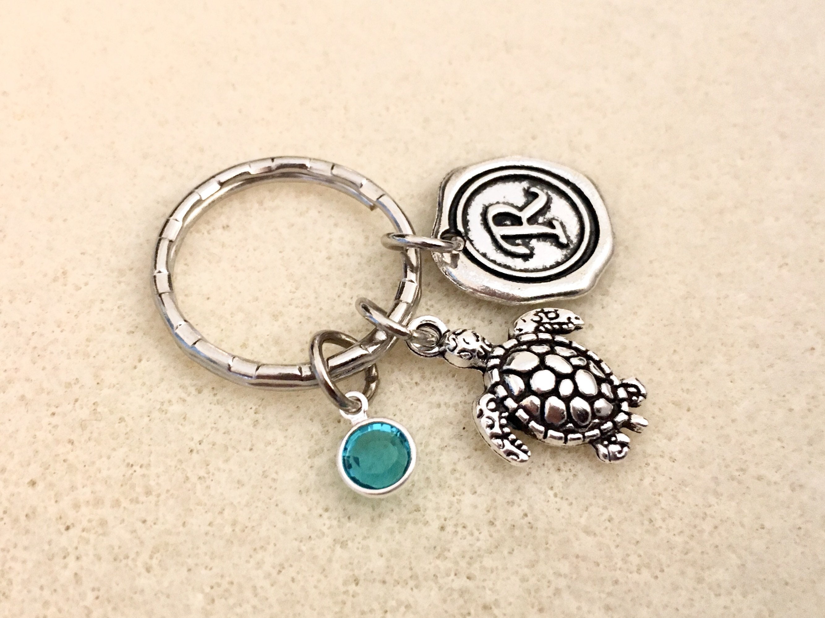 Sea Turtle Keychain Turtle Gifts Dreaming of the Sea Jewelry Etsy