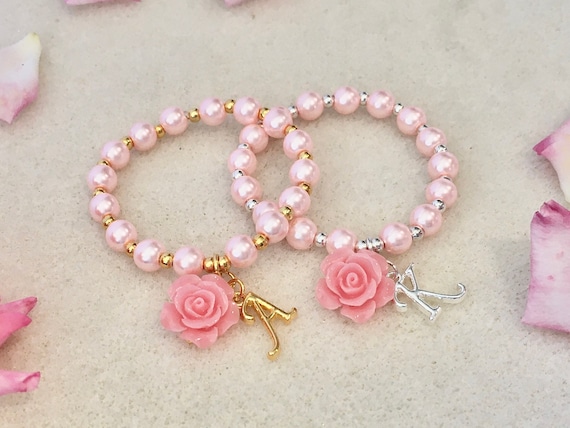 Pink Charm Bracelet for Girls: Adorable Jewelry for Little Ladies Female
