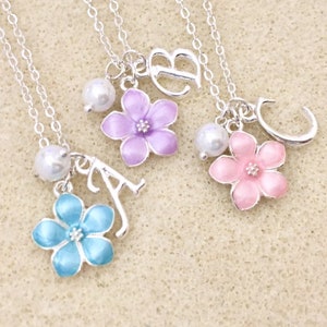 Flower girl gift for flower girl necklace little girl gifts little flower girl gift custom flower girl gift lavender pink flower girl dress