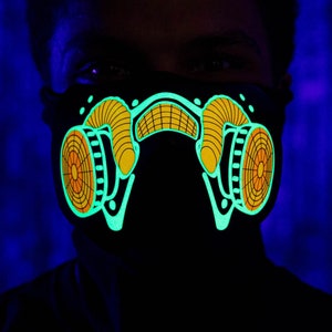 Graffiti LED Sound Reactive Mask - Etsy