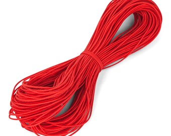 Beading 20Yards 1mm Round Rope Band Necklace Elastic Cord String for Bracelets Beading 20Yards 1mm Round Rope Band Necklace Elastic Cord String for Bracelets