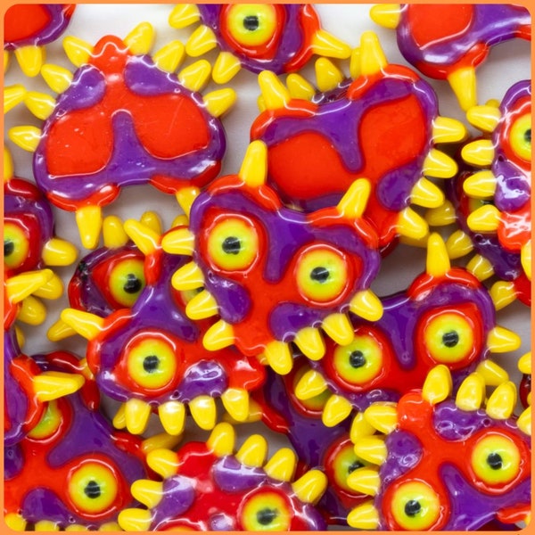 Majora's Mask Custom Plastic Beads - Kandi Bracelets - Zelda