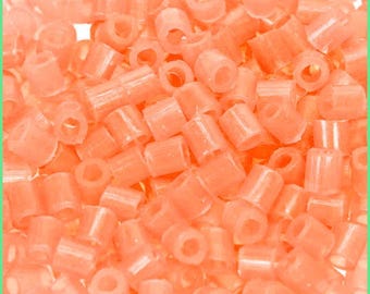 Red Glow-In-The-Dark Fuse Beads - 5x5mm - 1000/Pack , DIY Craft Kit Supplies, Melting Pixel Art