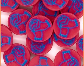 Unity PLUR Sign Custom Beads