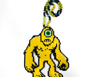 Subtronics x Kandies World - Subtronics Bigfoot - (XL) Perler - Kandi Perler Necklace - Pixel Bead Art