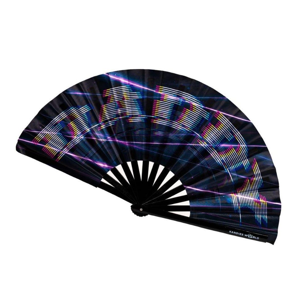 Daddy Rave Festival Fan - Festival Accessory - Large Rave Hand Clack ...
