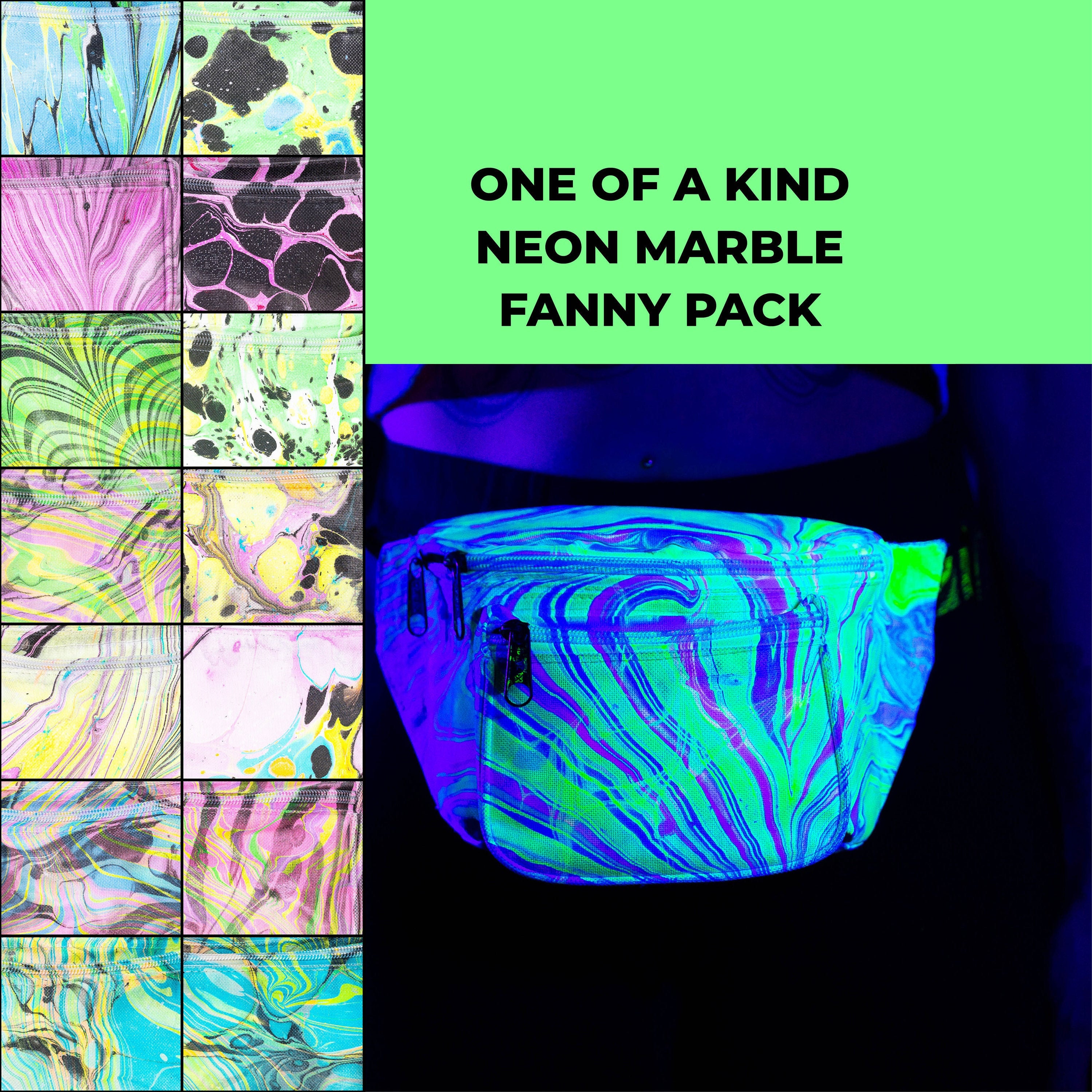 Marble store fanny pack