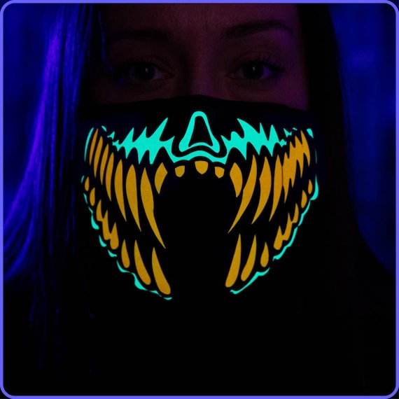 Venom LED Sound Reactive Mask - Etsy