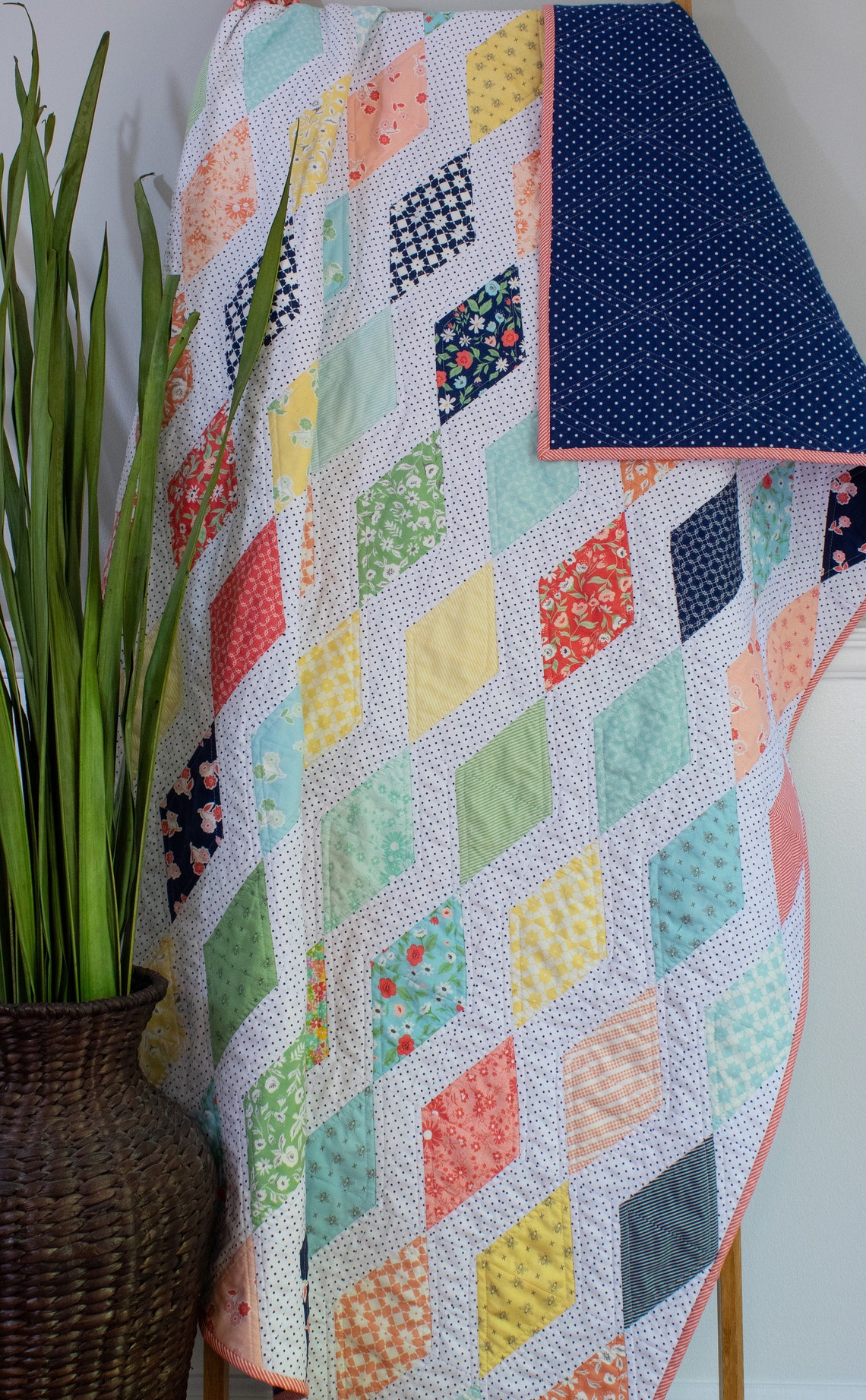 Doorway Beads Quilt Pattern Easy Quilt Pattern Modern Etsy