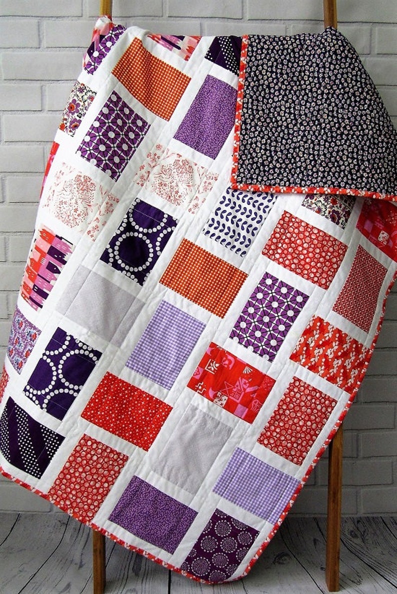 Beginner Friendly Quilt Pattern Bundle 3 Easy Quilt Patterns Etsy