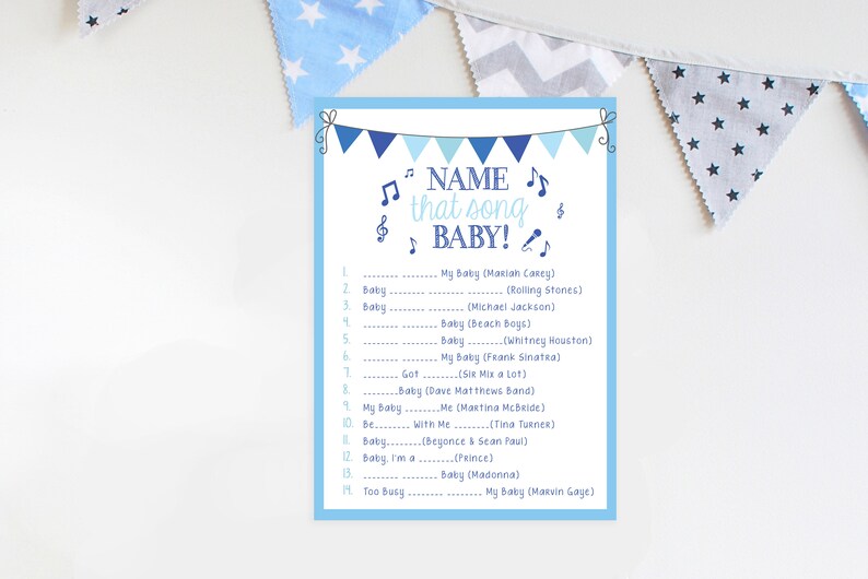 Name The Baby Tune What S That Baby Song Boy Baby Etsy