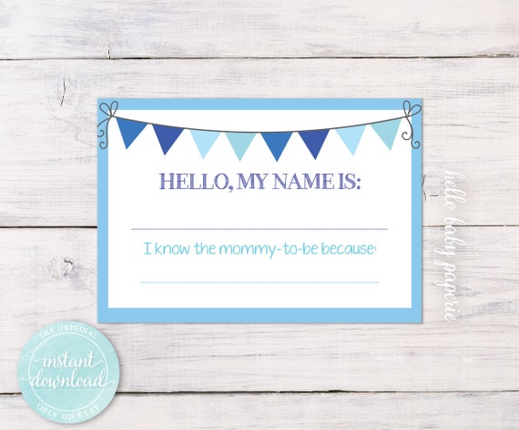 name tags baby shower name tags avery name tags boy baby